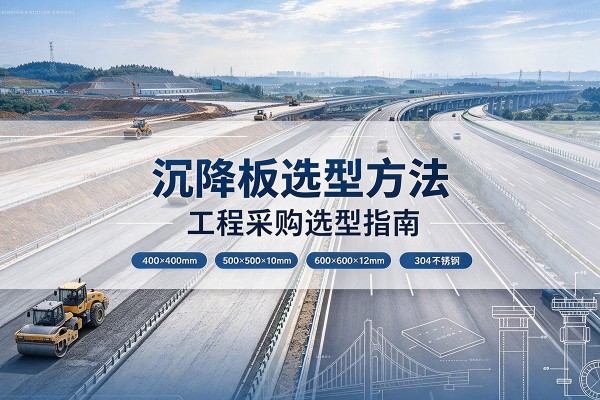 黄陵沉降板选择方法