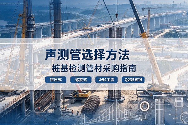 黄陵声测管选型标准