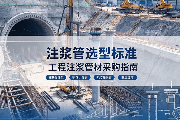 黄陵注浆管选型标准
