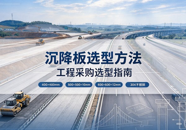 黄陵沉降板选择方法