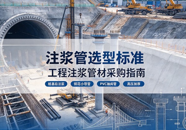 黄陵注浆管选型标准
